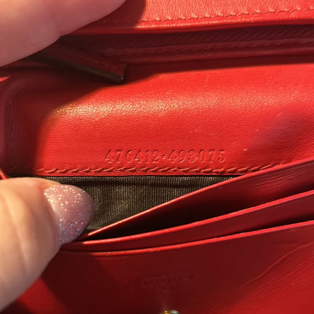 Gucci “Love” Coated Canvas Wallet - Picture 8 of 10